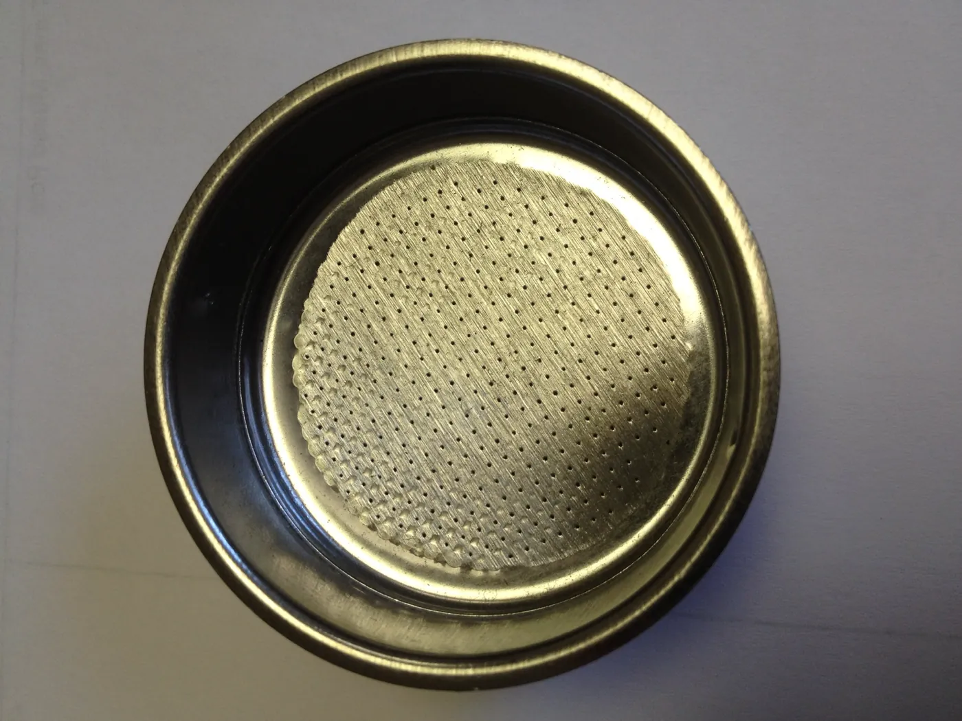 Briel 1 Cup Cremaster Filter Basket - Hole in Bottom, view 2