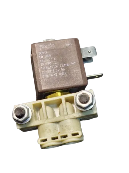 TK-01 single solenoid valve, angled view